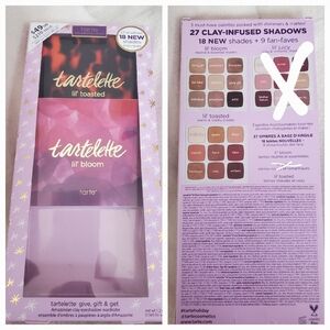 Tarte Amazonian Clay Tartelette Eyeshadow Palettes Lil' Toasted Lil' Bloom